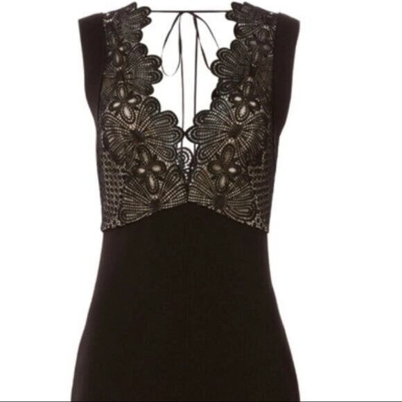 LOVER The Label Bonded Pencil Dress in Black MSRP $535 - Picture 3 of 11